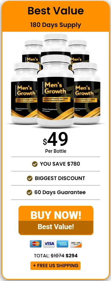 Increase Physical Stamina and Energy with Men’s Growth™